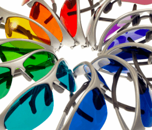 Farbbrille (einzeln)