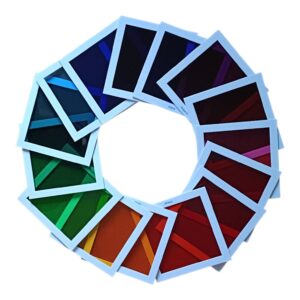 Farbfilter einzeln für Stativlampe PAR30